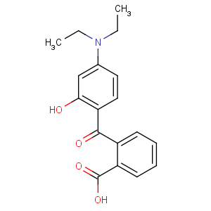 CAS No:5809-23-4 2-[4-(diethylamino)-2-hydroxybenzoyl]benzoic acid