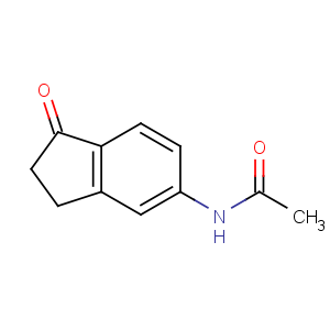 CAS No:58161-35-6 N-(1-oxo-2,3-dihydroinden-5-yl)acetamide