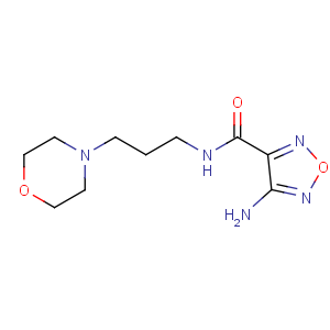 CAS No:58198-49-5 4-amino-N-(3-morpholin-4-ylpropyl)-1,2,5-oxadiazole-3-carboxamide