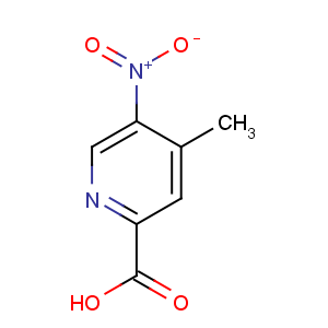 CAS No:5832-43-9 4-methyl-5-nitropyridine-2-carboxylic acid