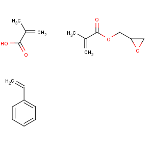 CAS No:58353-15-4 2-Propenoic acid, 2-methyl-, polymer with ethenylbenzene and oxiranylmethyl 2-methyl-2-propenoate