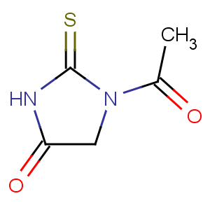 CAS No:584-26-9 4-Imidazolidinone,1-acetyl-2-thioxo-