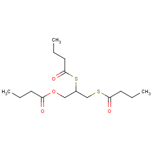 CAS No:58428-97-0 2,3-bis(butanoylsulfanyl)propyl butanoate