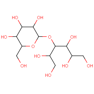 CAS No:585-88-6 (2S,3R,4R,5R)-4-[(2R,3R,4S,5S,6R)-3,4,<br />5-trihydroxy-6-(hydroxymethyl)oxan-2-yl]oxyhexane-1,2,3,5,6-pentol