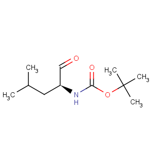 CAS No:58521-45-2 tert-butyl (s)1-formyl-3-methylbutylcarbamate