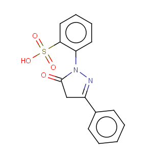 CAS No:5855-68-5 Benzenesulfonic acid,2-(4,5-dihydro-5-oxo-3-phenyl-1H-pyrazol-1-yl)-