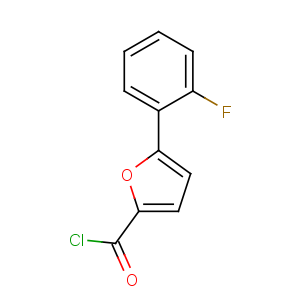 CAS No:585566-00-3 5-(2-fluorophenyl)furan-2-carbonyl chloride