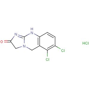 CAS No:58579-51-4 6,7-dichloro-5,10-dihydro-3H-imidazo[2,<br />1-b]quinazolin-2-one