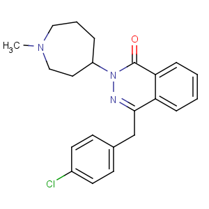 CAS No:58581-89-8 4-[(4-chlorophenyl)methyl]-2-(1-methylazepan-4-yl)phthalazin-1-one