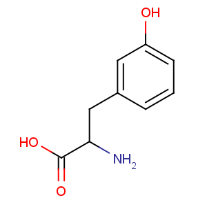 CAS No:587-33-7 (2S)-2-amino-3-(3-hydroxyphenyl)propanoic acid