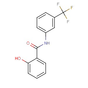 CAS No:587-49-5 2-hydroxy-N-[3-(trifluoromethyl)phenyl]benzamide