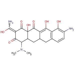 CAS No:5874-95-3 2-Naphthacenecarboxamide,9-amino-4-(dimethylamino)-1,4,4a,5,5a,6,11,12a-octahydro-3,10,12,12a-tetrahydroxy-1,11-dioxo-,(4S,4aS,5aR,12aS)-