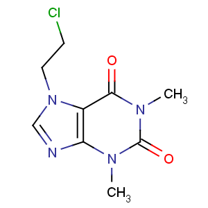 CAS No:5878-61-5 7-(2-chloroethyl)-1,3-dimethylpurine-2,6-dione