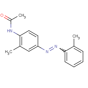 CAS No:588-23-8 N-[2-methyl-4-[(2-methylphenyl)diazenyl]phenyl]acetamide