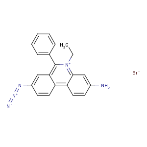 CAS No:58880-05-0 8-azido-5-ethyl-6-phenylphenanthridin-5-ium-3-amine