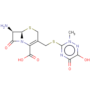 CAS No:58909-56-1 5-Thia-1-azabicyclo[4.2.0]oct-2-ene-2-carboxylicacid,7-amino-8-oxo-3-[[(1,2,5,6-tetrahydro-2-methyl-5,6-dioxo-1,2,4-triazin-3-yl)thio]methyl]-,(6R,7R)-