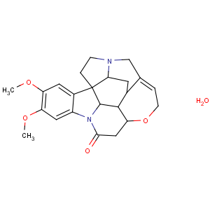 CAS No:5892-11-5 (4aR,5aS,8aR,13aS,15aS,15bR)-10,11-dimethoxy-4a,5,5a,7,8,13a,15,15a,15b,<br />16-decahydro-2H-4,6-methanoindolo[3,2,1-ij]oxepino[2,3,4-de]pyrrolo[2,<br />3-h]quinoline-14-one