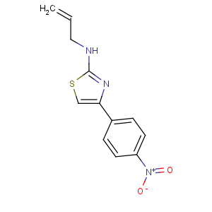 CAS No:5898-41-9 2-Thiazolamine,4-(4-nitrophenyl)-N-2-propen-1-yl-