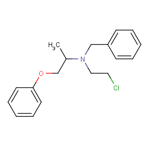CAS No:59-96-1 N-benzyl-N-(2-chloroethyl)-1-phenoxypropan-2-amine