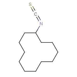 CAS No:59037-64-8 isothiocyanatocyclododecane