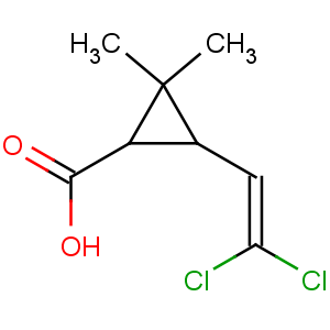 CAS No:59042-49-8 (1S,3S)-3-(2,2-dichloroethenyl)-2,2-dimethylcyclopropane-1-carboxylic<br />acid