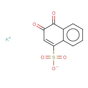 CAS No:5908-27-0 1-Naphthalenesulfonicacid, 3,4-dihydro-3,4-dioxo-, potassium salt (1:1)