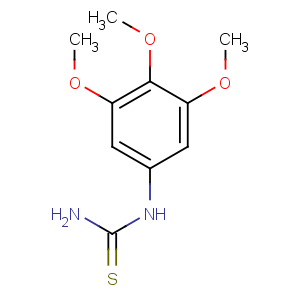 CAS No:59083-54-4 (3,4,5-trimethoxyphenyl)thiourea