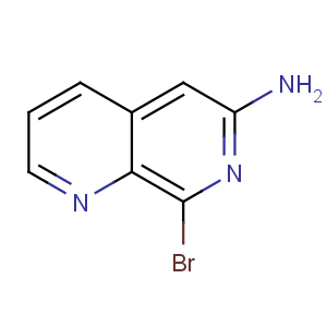 CAS No:5912-35-6 8-bromo-1,7-naphthyridin-6-amine