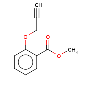 CAS No:59155-84-9 Benzoic acid,2-(2-propyn-1-yloxy)-, methyl ester