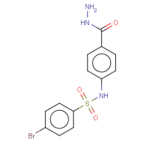 CAS No:59256-25-6 Benzoicacid, 4-[[(4-bromophenyl)sulfonyl]amino]-, hydrazide