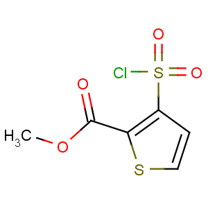 CAS No:59337-92-7 methyl 3-chlorosulfonylthiophene-2-carboxylate