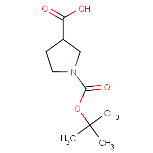 CAS No:59378-75-5 1-[(2-methylpropan-2-yl)oxycarbonyl]pyrrolidine-3-carboxylic acid