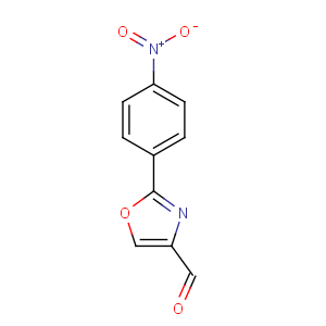 CAS No:59398-92-4 2-(4-nitrophenyl)-1,3-oxazole-4-carbaldehyde