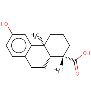 CAS No:5947-49-9 1-Phenanthrenecarboxylicacid, 1,2,3,4,4a,9,10,10a-octahydro-6-hydroxy-1,4a-dimethyl-, (1S,4aS,10aR)-