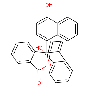 CAS No:596-01-0 3,3-bis(4-hydroxynaphthalen-1-yl)-2-benzofuran-1-one