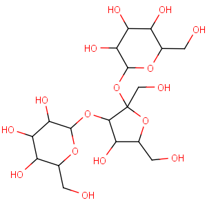 CAS No:597-12-6 (2R,3R,4S,5S,6R)-2-[(2S,3S,4R,5R)-4-hydroxy-2,<br />5-bis(hydroxymethyl)-2-[(2R,3R,4S,5S,6R)-3,4,<br />5-trihydroxy-6-(hydroxymethyl)oxan-2-yl]oxyoxolan-3-yl]oxy-6-<br />(hydroxymethyl)oxane-3,4,5-triol