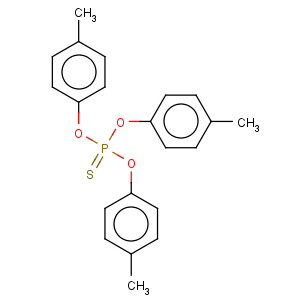 CAS No:597-84-2 Phosphorothioic acid,O,O,O-tris(4-methylphenyl) ester