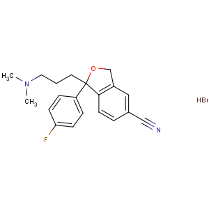 CAS No:59729-32-7 1-[3-(dimethylamino)propyl]-1-(4-fluorophenyl)-3H-2-benzofuran-5-<br />carbonitrile