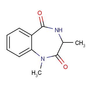 CAS No:5973-23-9 1,3-dimethyl-3,4-dihydro-1,4-benzodiazepine-2,5-dione