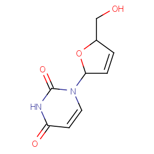 CAS No:5974-93-6 1-[(2R,5S)-5-(hydroxymethyl)-2,5-dihydrofuran-2-yl]pyrimidine-2,4-dione