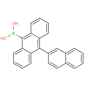CAS No:597554-03-5 (10-naphthalen-2-ylanthracen-9-yl)boronic acid
