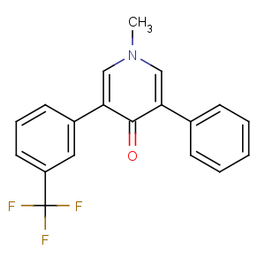 CAS No:59756-60-4 1-methyl-3-phenyl-5-[3-(trifluoromethyl)phenyl]pyridin-4-one