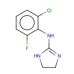 CAS No:59772-37-1 n-(2-chloro-6-fluorophenyl)-4,5-dihydro-1h-imidazole-2-amine