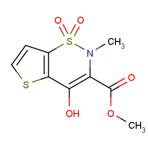 CAS No:59804-25-0 methyl 4-hydroxy-2-methyl-1,1-dioxothieno[2,3-e]thiazine-3-carboxylate
