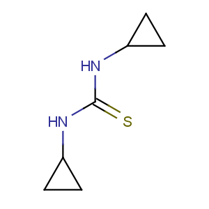 CAS No:59814-70-9 1,3-Dicyclopropyl-thiourea