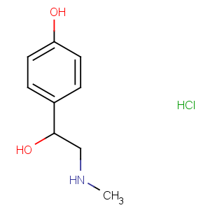CAS No:5985-28-4 4-[1-hydroxy-2-(methylamino)ethyl]phenol