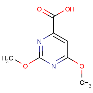 CAS No:59864-30-1 2,6-dimethoxypyrimidine-4-carboxylic acid