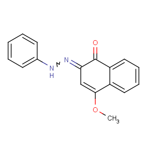 CAS No:59900-33-3 4-methoxy-2-(phenylhydrazinylidene)naphthalen-1-one