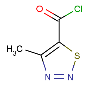 CAS No:59944-65-9 4-methylthiadiazole-5-carbonyl chloride