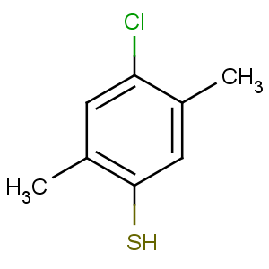CAS No:59962-29-7 4-chloro-2,5-dimethylbenzenethiol